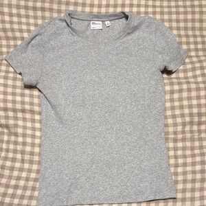 TNA Heather Gray Short Sleeve Tee